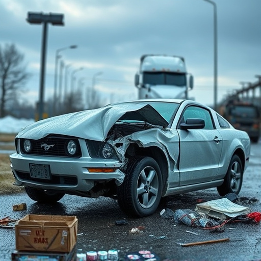 car crash damage