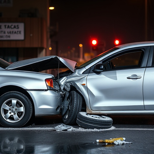 car crash damage