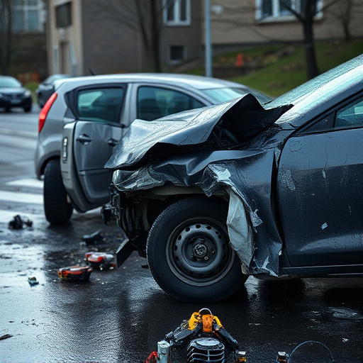 car crash damage