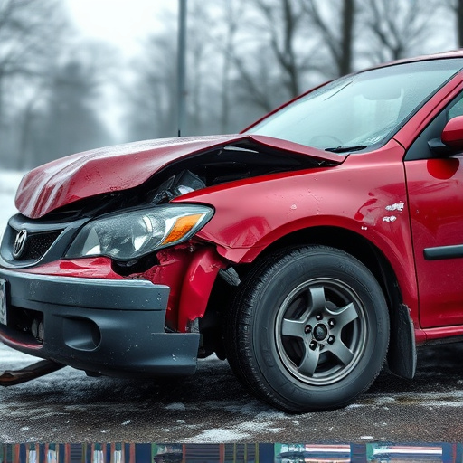 car crash damage