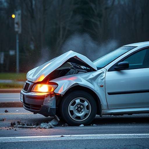 car crash damage