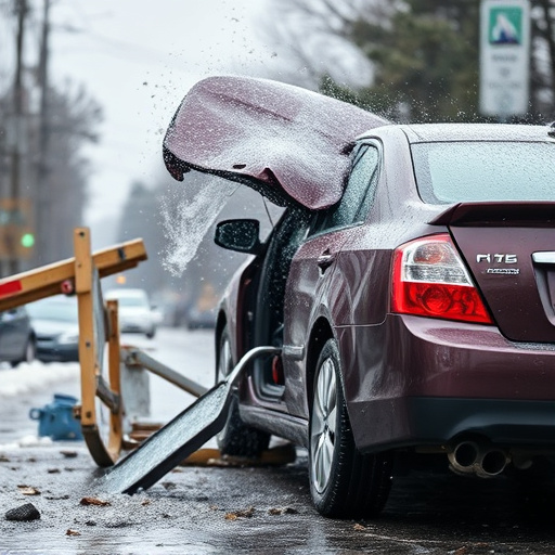 car crash damage