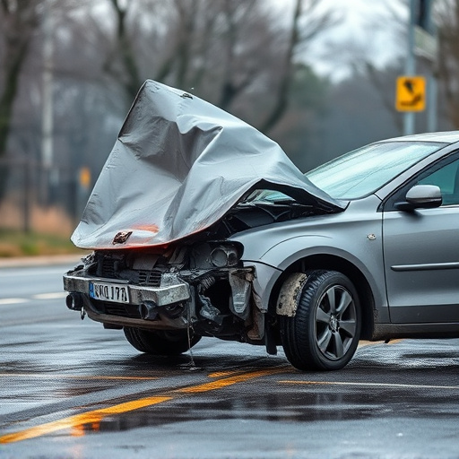 car crash damage