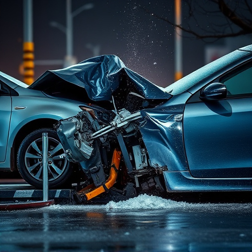 car crash damage