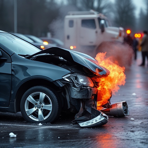 car crash damage