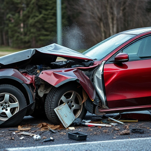 car crash damage