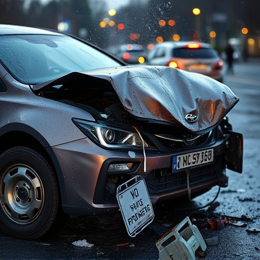 car crash damage