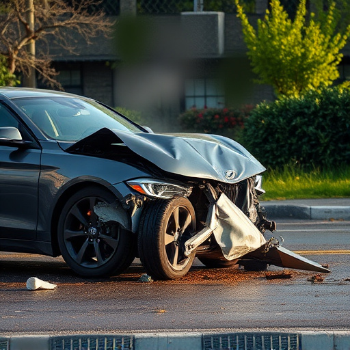 car crash damage