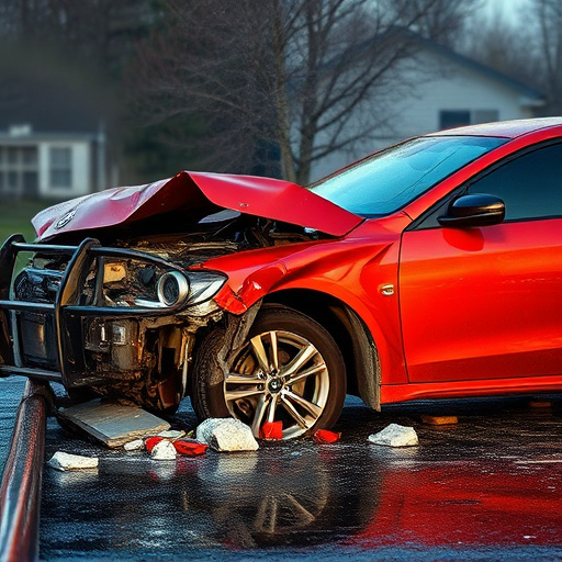 car crash damage