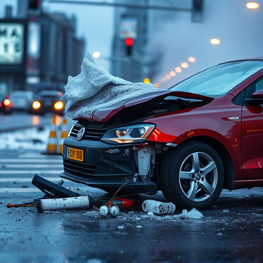 car crash damage