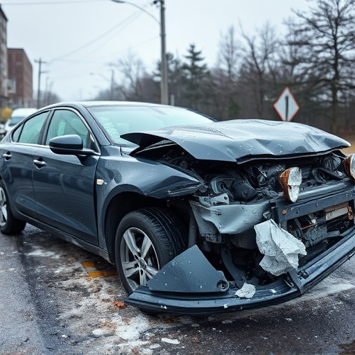 car crash damage