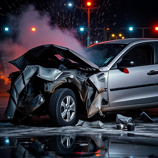 car crash damage