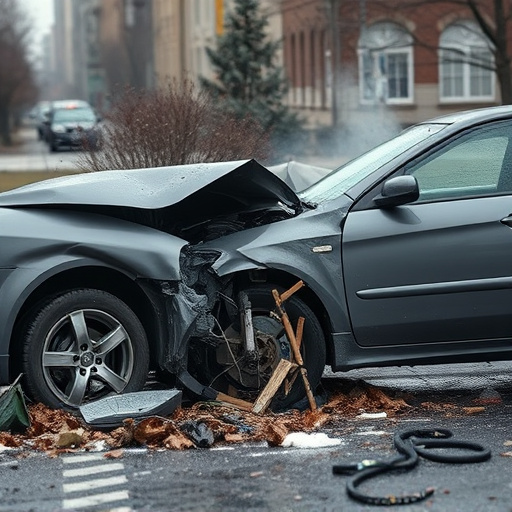 car crash damage