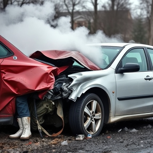 car crash damage