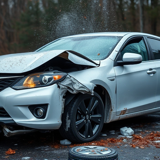 car crash damage