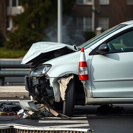 car crash damage
