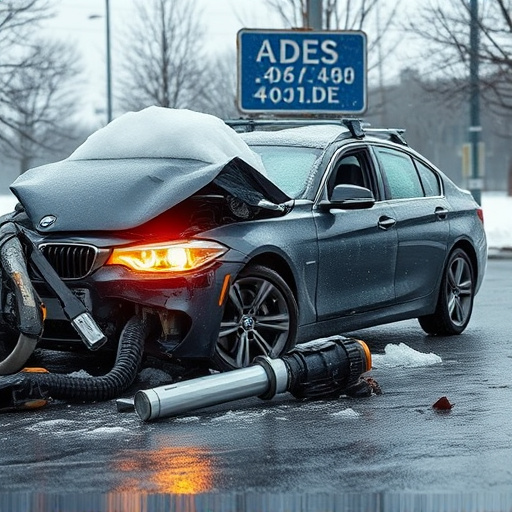 car crash damage