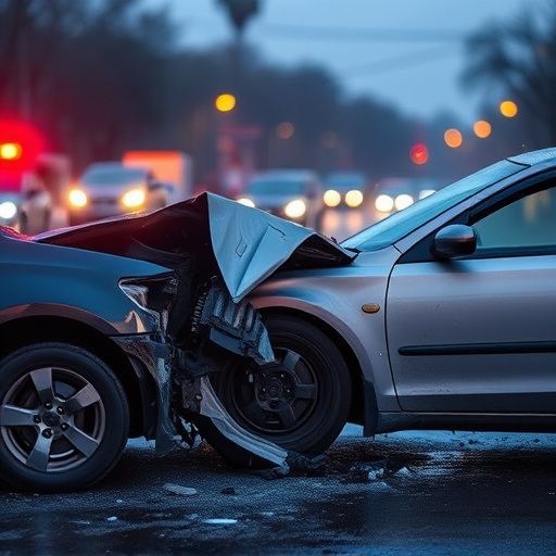 car crash damage
