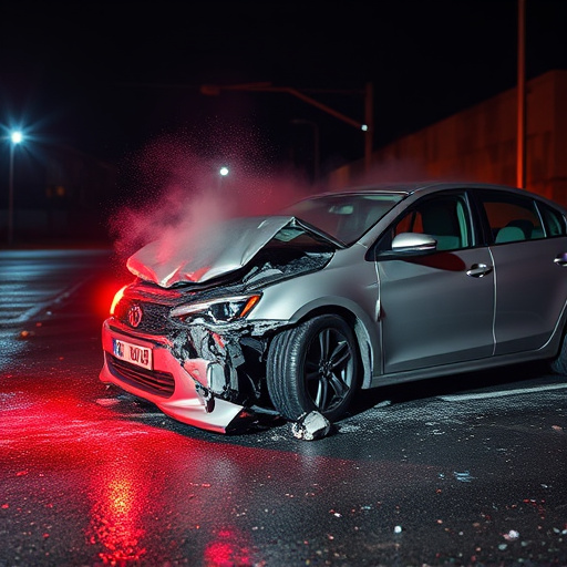 car crash damage