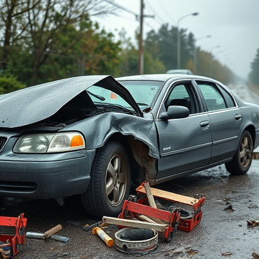 car crash damage