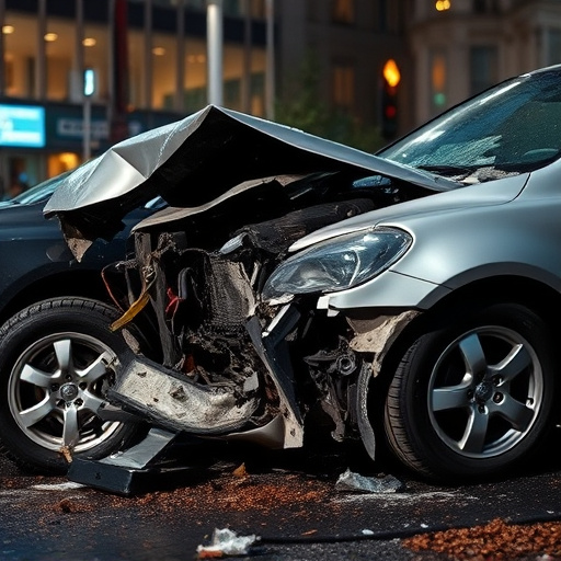 car crash damage