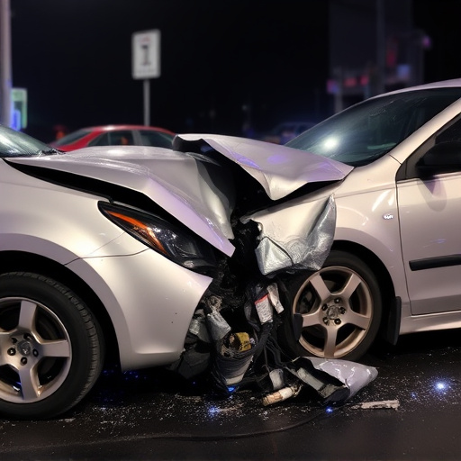 car crash damage