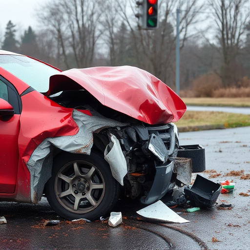 car crash damage