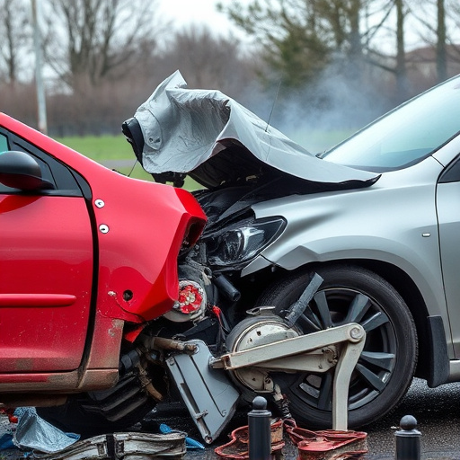 car crash damage