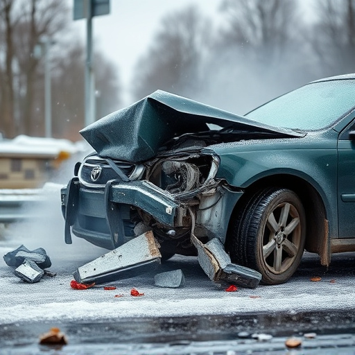car crash damage