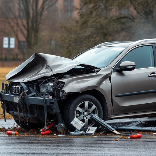 car crash damage