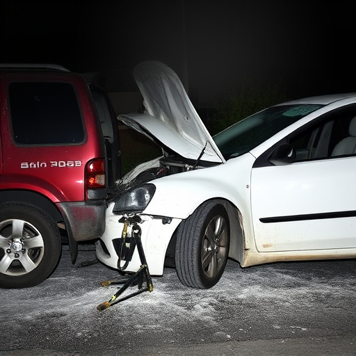 car crash damage