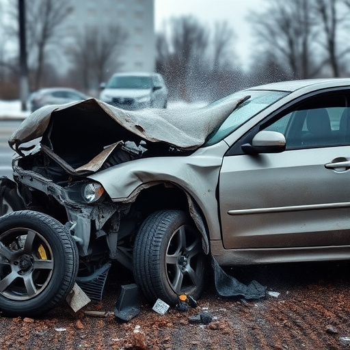 car crash damage