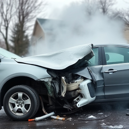 car crash damage