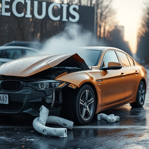 car crash damage