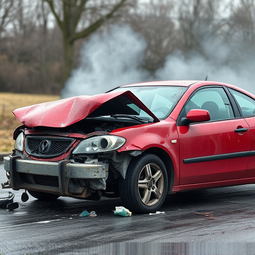 car crash damage
