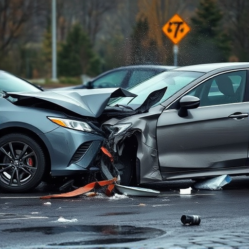 car crash damage