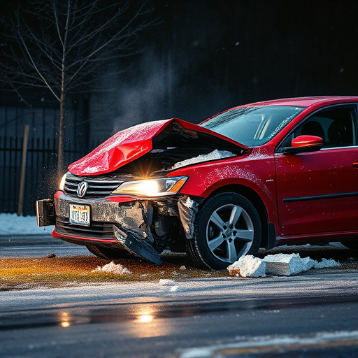 car crash damage
