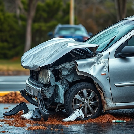 car crash damage