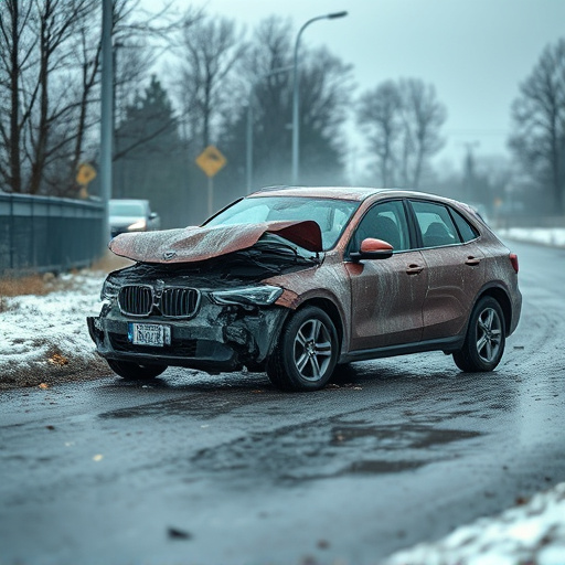 car crash damage