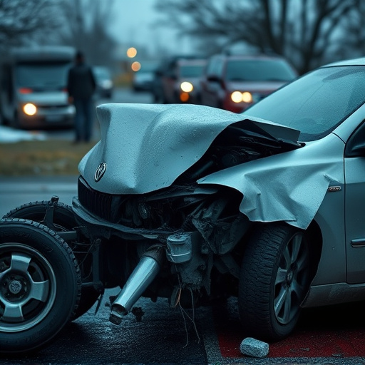 car crash damage