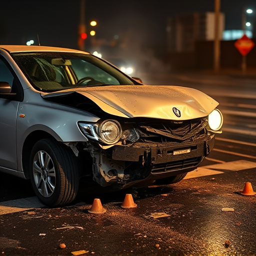 car crash damage