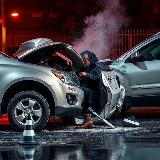 car crash damage