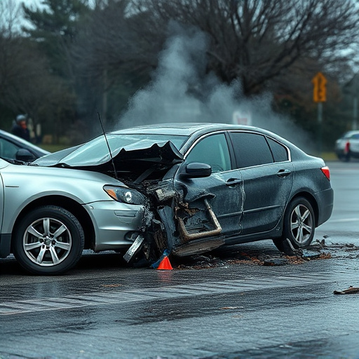 car crash damage