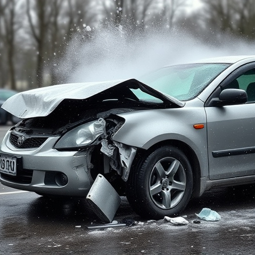 car crash damage