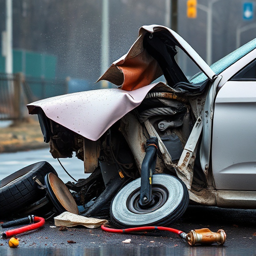 car crash damage