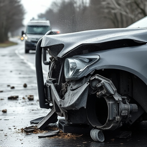 car crash damage