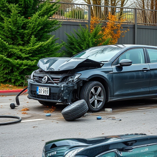 car crash damage