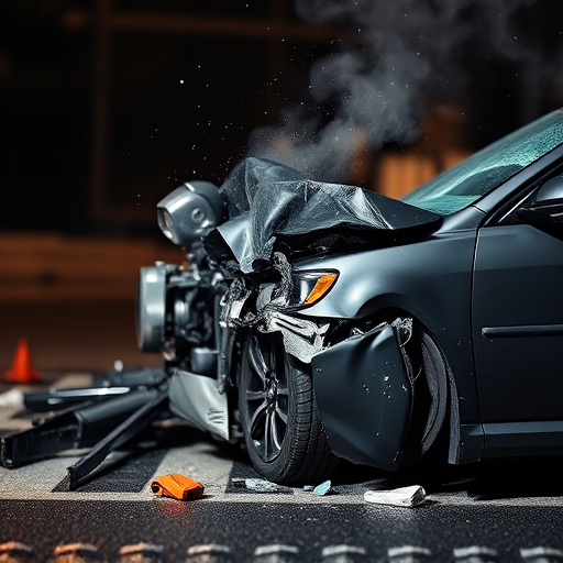 car crash damage