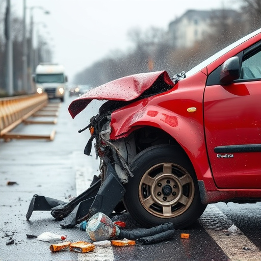 car crash damage