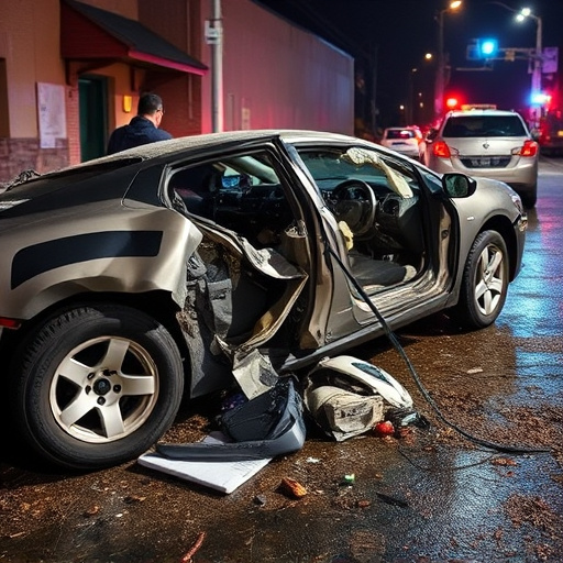 car crash damage